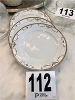 (3) China Plates (Kitchen)