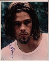 True Romance Brad Pitt signed photo
