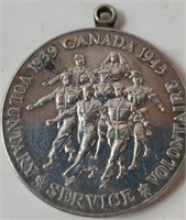 Silver WW2 Military Medal