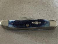 CASE XX BLUE CORN COB 3 BLADE POCKETKNIFE