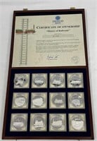 American Mint History of Railroads Silver Coins
