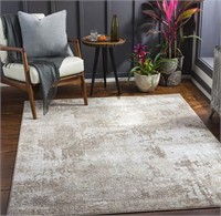 STYLE SELECTIONS 8 X 10 BEIGE AREA RUG $149