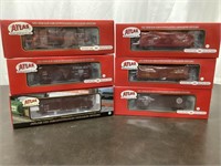 Lot of Six Atlas Freight Cars