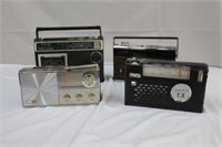 General Electric AM/FM radio/cassette recorder,