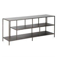 TV STAND IN BLACKENED BRONZEFINISHN TV0283