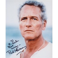 Paul Newman signed photo. GFA Authenticated