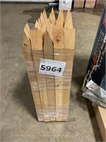 Mix of Assorted Size Wooden Garden Stakes