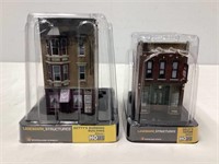 Two Woodland Scenics HO Scale Buildings