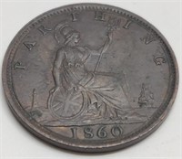 1860 British Coin