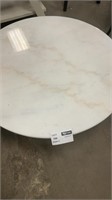 MARBLE ROUND COFFEE TABLE.