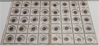 1930s-50s Canadian 1 Cent Coins