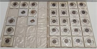 1900s-60s Canadian 1 Cent Coins