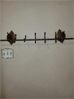 3Ft Metal Coat Rack