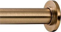 54"-90" Warm Gold Tension Curtain Rod