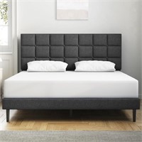 1 Molblly - Arne Bed Frame Upholstered Platform