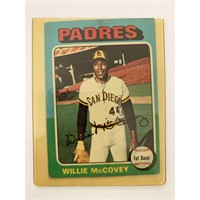 Padres Willie McCovey Facsimile Signed Baseball Ca