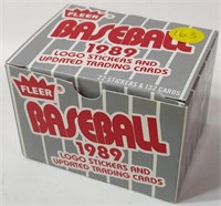 1989 Fleer Baseball Card Pack