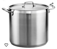 Stock Pot Gourmet Stainless Steel w/Lid -  20Qt