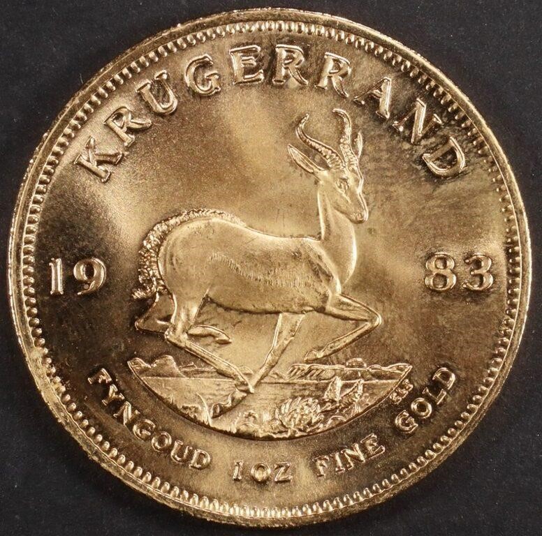 1983 1 OZ GOLD KRUGERRAND