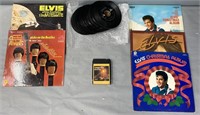 Vinyl Record Albums & Singles Lot Collection