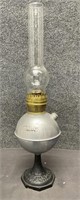 Antique Railroad Metal Oil Lamp