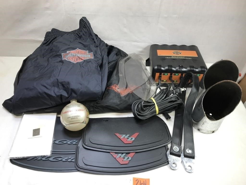 Various Harley Davidson Items