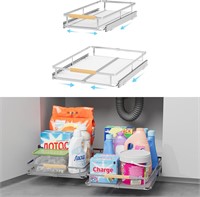 2Pack Pull Out Organizer  10.16~16.36W D22.5