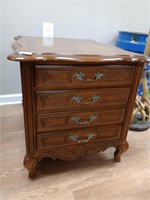 Lane end table cabinet