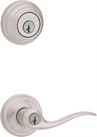 Kwikset 991 Tustin Deadbolt Combo  Satin