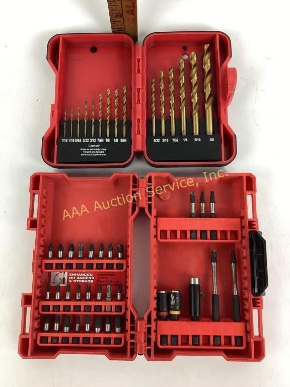 Milwaukee Shockwave bits and drill bits, also