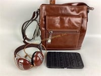 Leather Purse Handbag new with tags, glazed