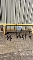 7 Rod & Reel Fishing Poles