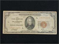1929 $20 Federal Reserve FR-1870L