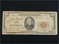 1929 $20 Federal Reserve FR-1870f