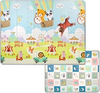 Foldable Baby Play Mat - 59x79  includes Bag