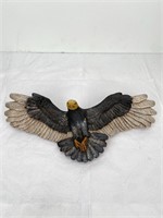 Vintage Hand Painted Chalkware Eagle