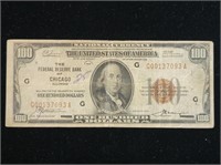 1929 $100 Federal Reserve FR-1890g