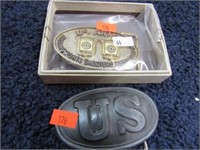 ARMY SHOOTERS & U.S. BELT BUCKLES