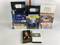 VHS tapes- Gettysburg, My Fair Lady, The Titanic