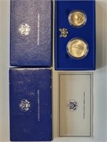 3 Silver Dollar Commemorative Sets