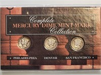 Mercury Dime Mint Mark Collection