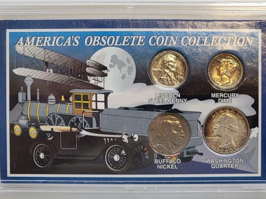 Americas Obsolete Coin Collection