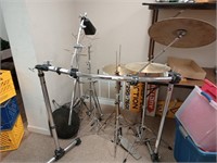 music items and stands NO DRUMS