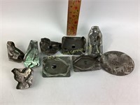Old tin cookie cutters
