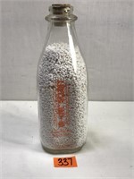 Vintage Crowley’s Milk Bottle