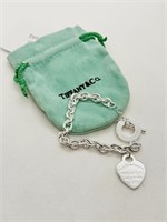 Bracelet Stamped 925 w/ Bag & Card