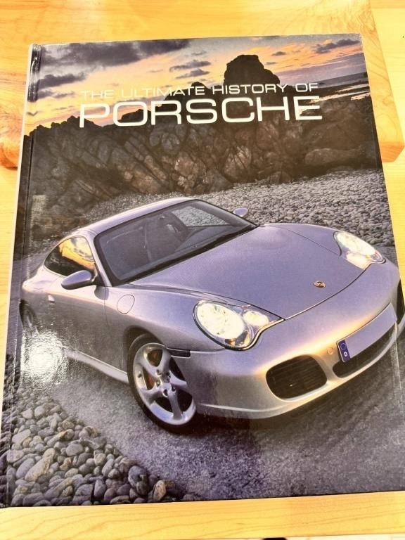 Porsche Large Table Top Hard Cover Book