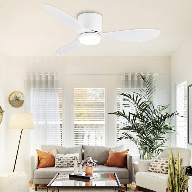 GESUM 42" CEILING FAN WITH LIGHT