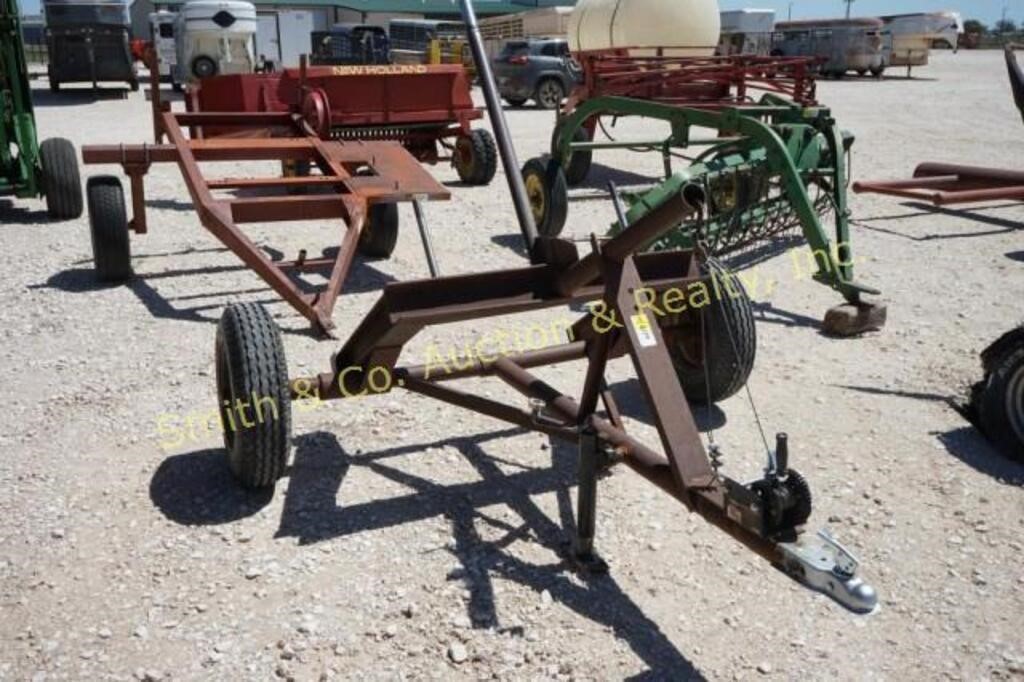BUMPER PULL BALE BUGGY
