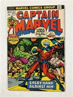 Marvel Captain Marvel No.25 ‘73 1st Starlin/Thanos